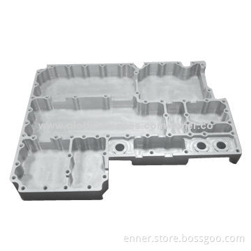 Aluminum Housing for Electronics, Edges and Holes Deburred in the CNC Machining Center